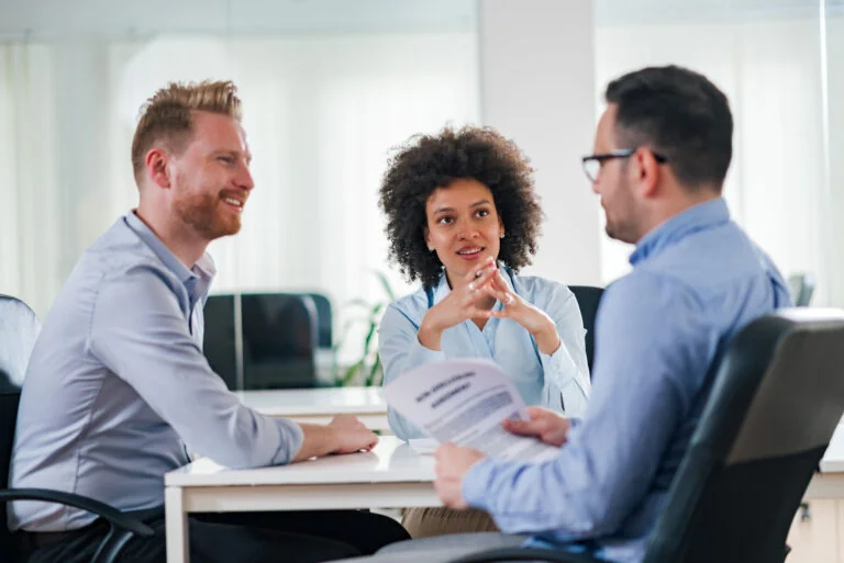 Picture illustrating challenges adults with ADHD may experience in real-time workplace conversations
